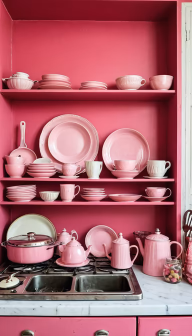 Pink Kitchen Pink Kitchen