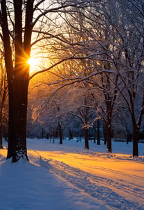 Winter's Golden Hour Winter's Golden Hour