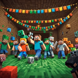 Minecraft Celebration