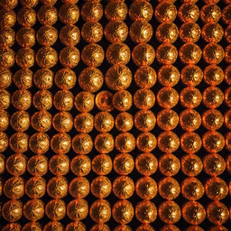 Golden Spheres Golden Spheres