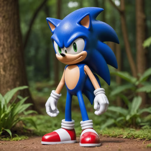 Sonic in the Woods