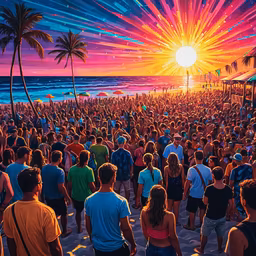 Beach Party Vibes Beach Party Vibes