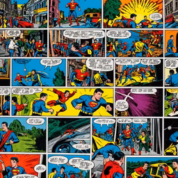 Superman Comic Panels Superman Comic Panels