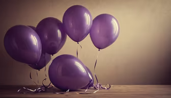 Purple Balloons