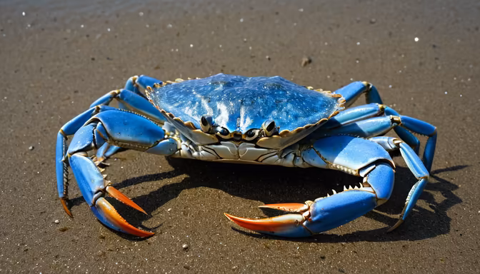 Blue Crab Encounter