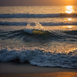 Golden Hour Waves Golden Hour Waves