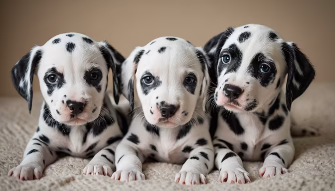 Dalmatian Trio