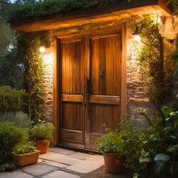 Rustic Entrance Rustic Entrance