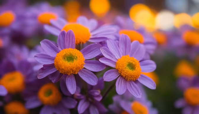 Purple Daisies
