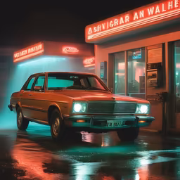 Retro Car Wash
