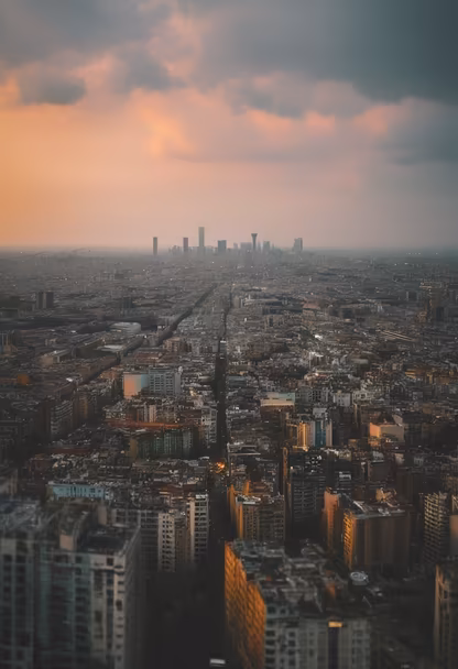 Cityscape at Dusk