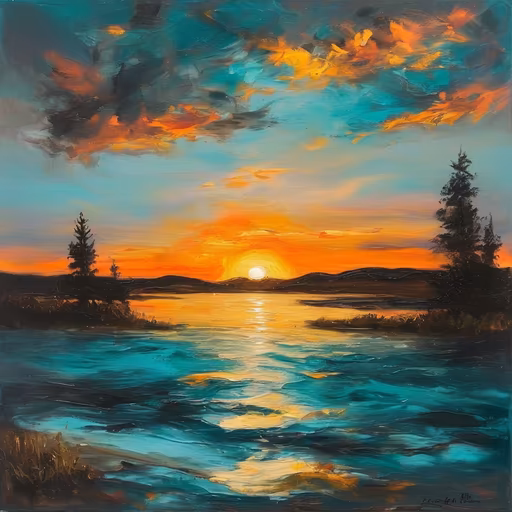 Golden Hour Serenity