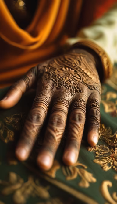 Henna Adorned Hand Henna Adorned Hand