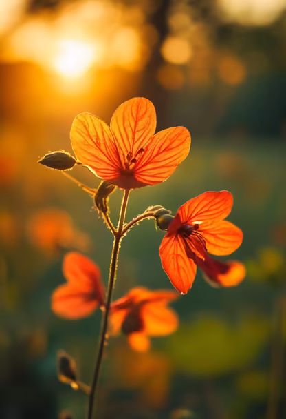 Sunset Blooms