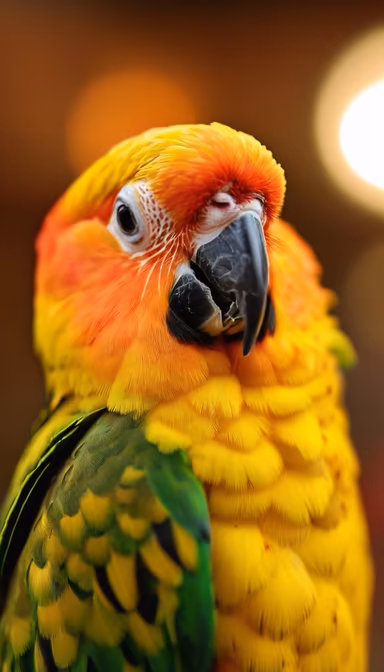 Sun Conure Beauty