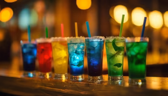 Rainbow Drinks