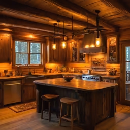 Cabin Kitchen Cabin Kitchen