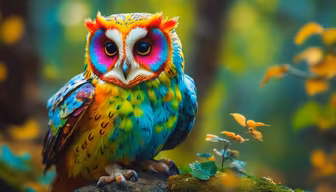 Rainbow Owl Rainbow Owl