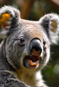 Koala Yawn Koala Yawn