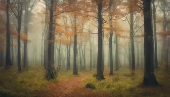 Autumnal Forest Path Autumnal Forest Path