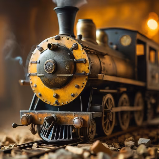 Vintage Steam Train