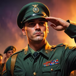 A Soldier's Salute