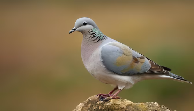Dove on a Rock