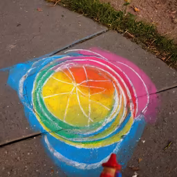 Sidewalk Art Sidewalk Art