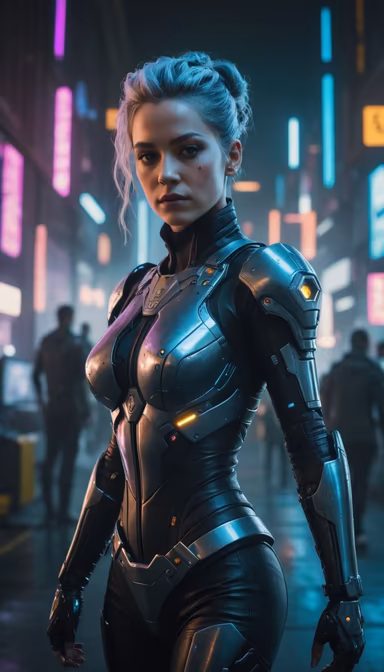 Cyberpunk Enforcer Cyberpunk Enforcer
