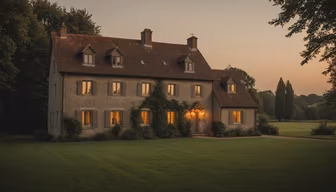 Evening at the Manor Evening at the Manor