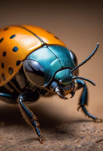 Beetle Close-Up Beetle Close-Up