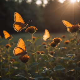 Golden Hour Butterflies Golden Hour Butterflies