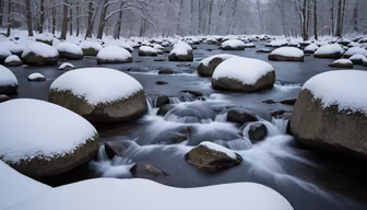 Winter River Winter River