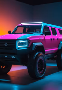 Cyberpunk Truck Cyberpunk Truck