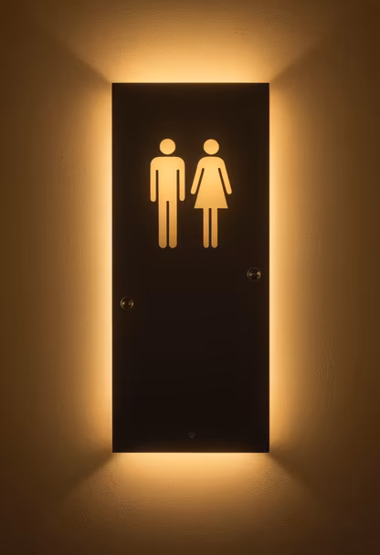 Restroom Sign