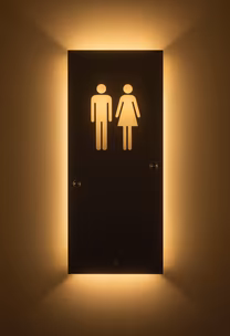 Restroom Sign