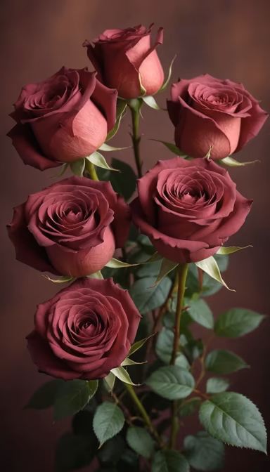 Burgundy Roses