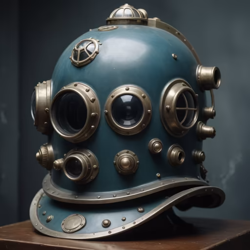 Steampunk Diving Helmet