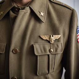 Vintage Military Uniform