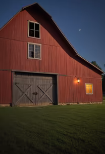 Evening Barn Evening Barn