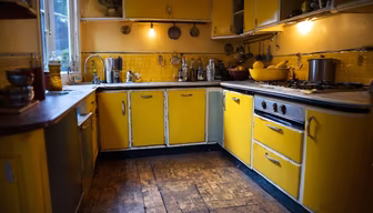 Retro Kitchen Charm Retro Kitchen Charm