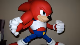 Knuckles Ready to Rumble