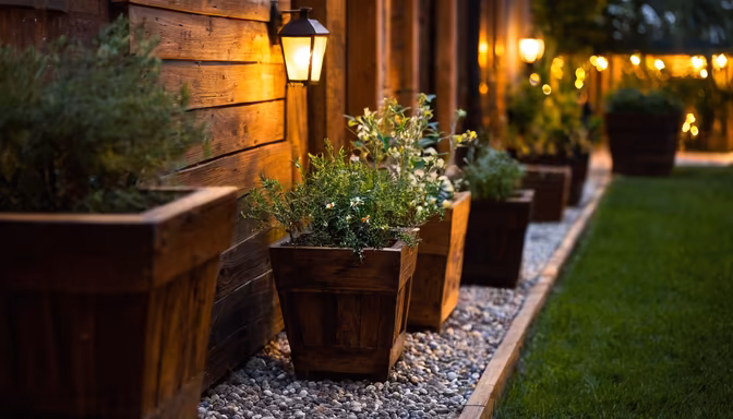 Evening Garden Glow