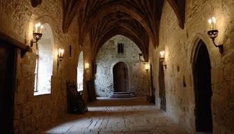 Medieval Hallway Medieval Hallway