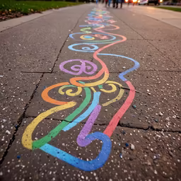 Sidewalk Art