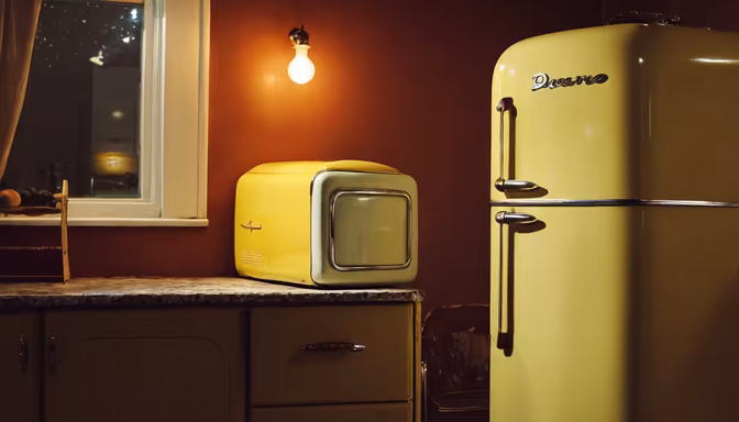Retro Kitchen Charm