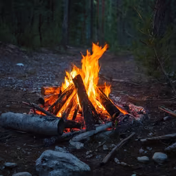 Forest Campfire Forest Campfire