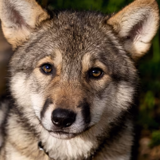 Wolf Pup Stare