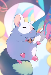 Whimsical Chinchilla