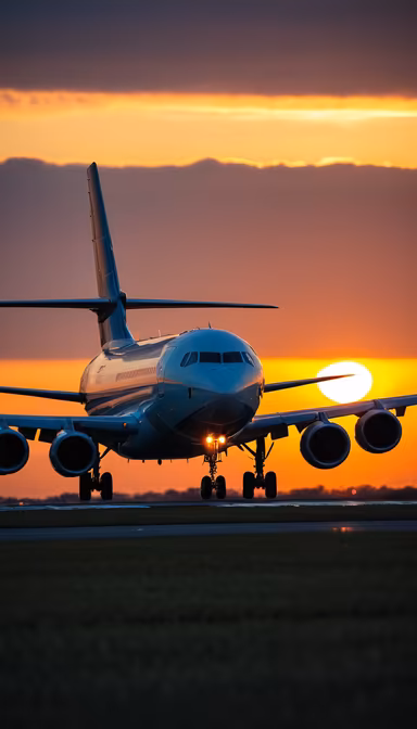 Sunset Takeoff Sunset Takeoff